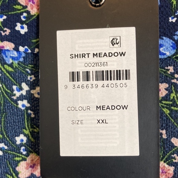 City Chic CCX NWT Meadow Floral Print Blouse Top XXL Dainty Feminine Romantic - Picture 4 of 16